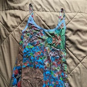 THE LITTLE BAZAR PATCH DRESS